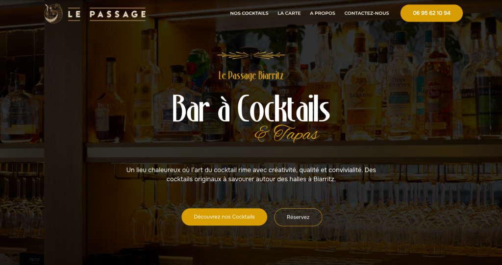 Le Passage - Bar à Cocktail Biarritz